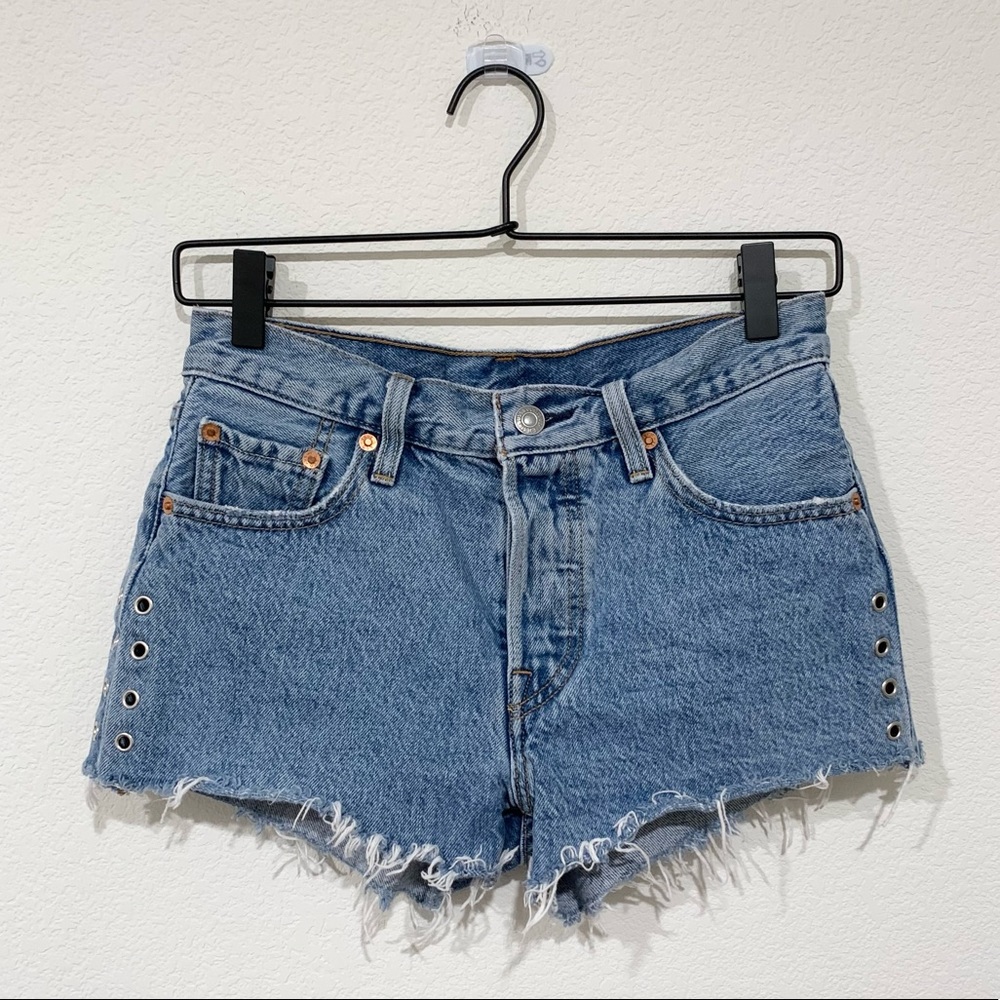 Levi’s 501 Grommet Denim Shorts